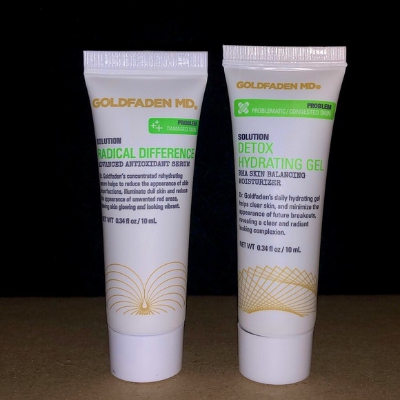 Goldfaden MD Other - GOLDFADEN MD Duo: RADICAL DIFFERENCE & DETOX HYDRATING GEL. Delicate, Soft, NWOT